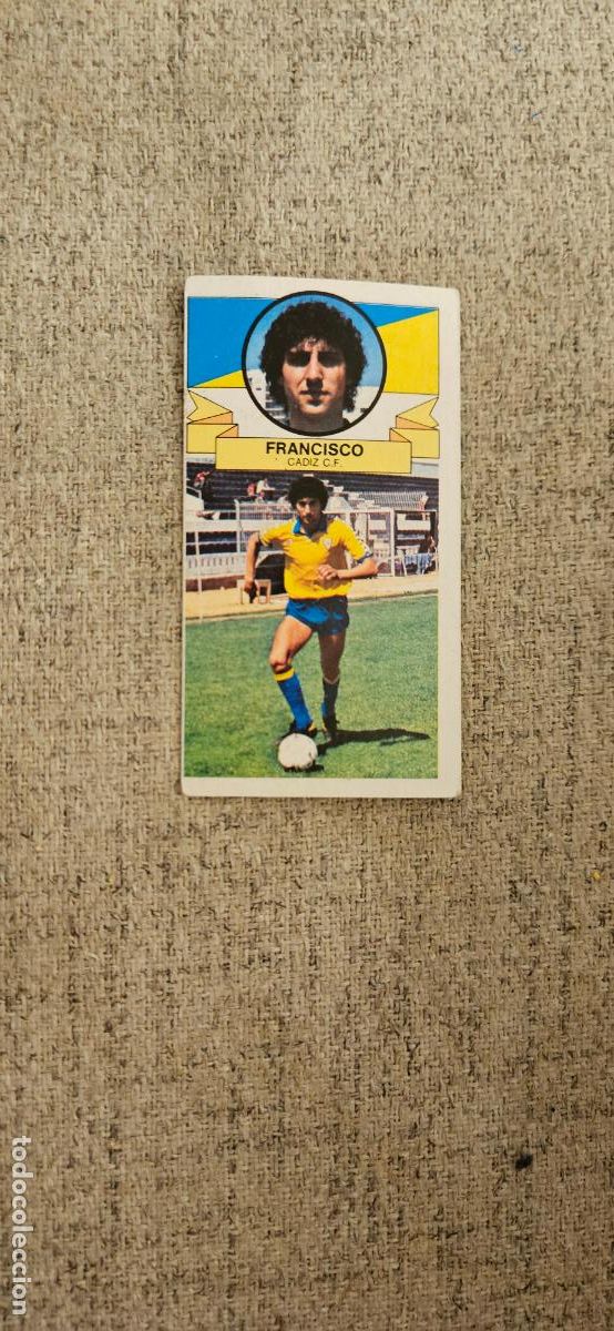 Cromos de Futebol: francisco cadiz este 1985 1986 85 86 sin pegar