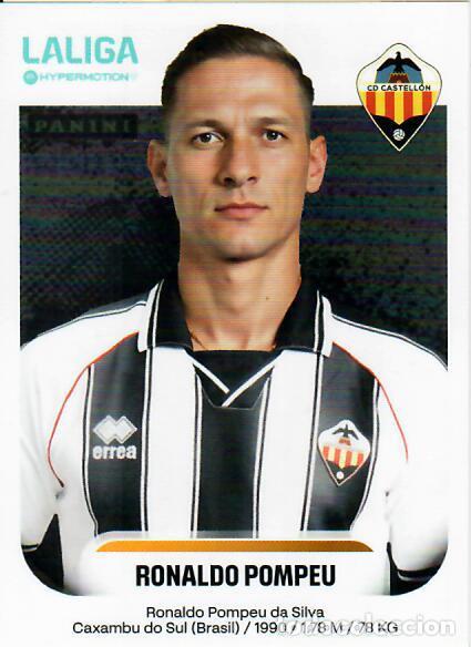 Fu&szlig;ball-Sticker: PANINI HYPERMOTION 2025-26 (25 - 26) - N&ordm; 107 B - RONALDO POMPEU - CASTELL&Oacute;N