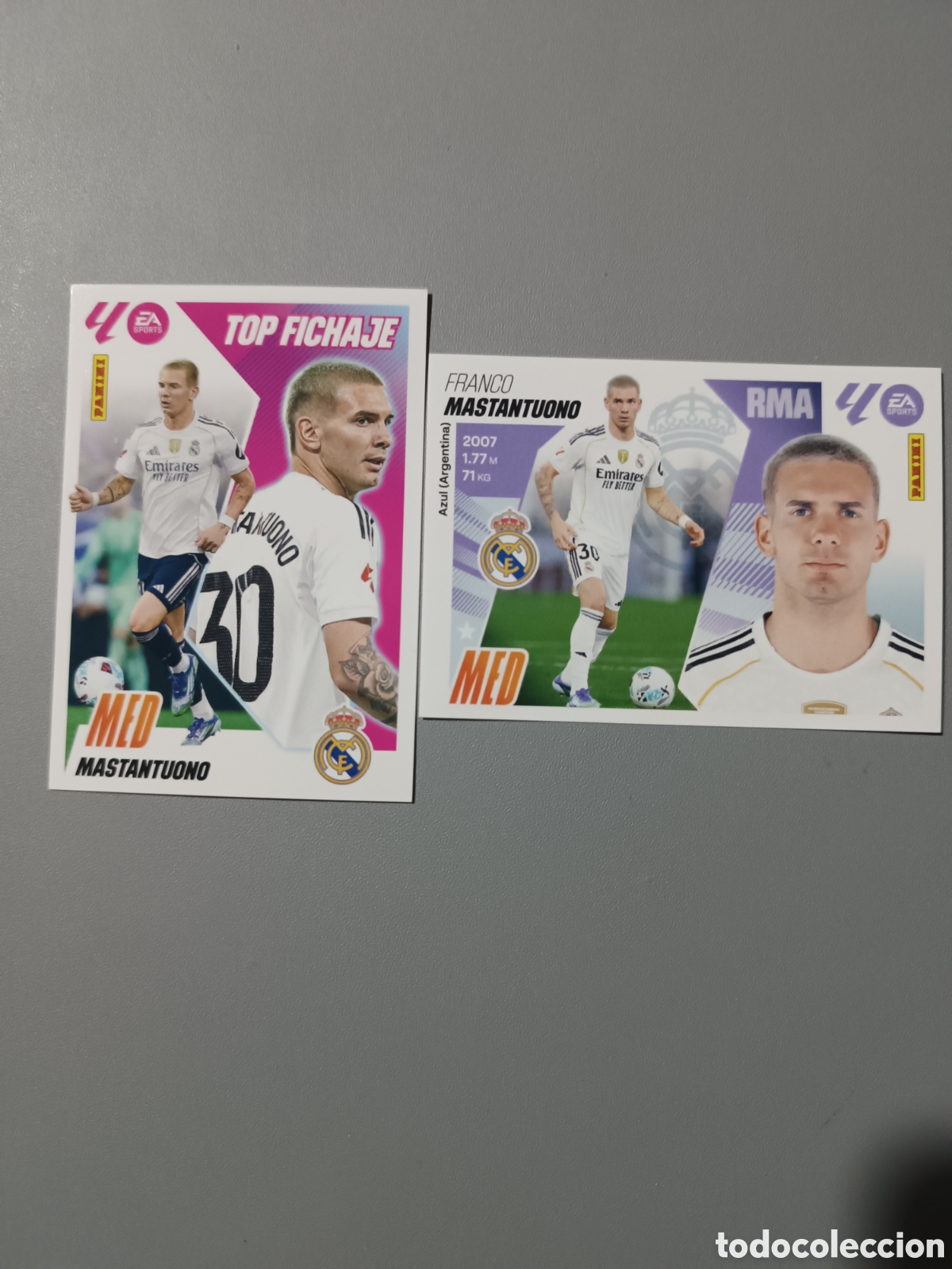 Cromos de Futebol: Lote Mastantuono Real Madrid - Liga Este 2025 2026 25 26