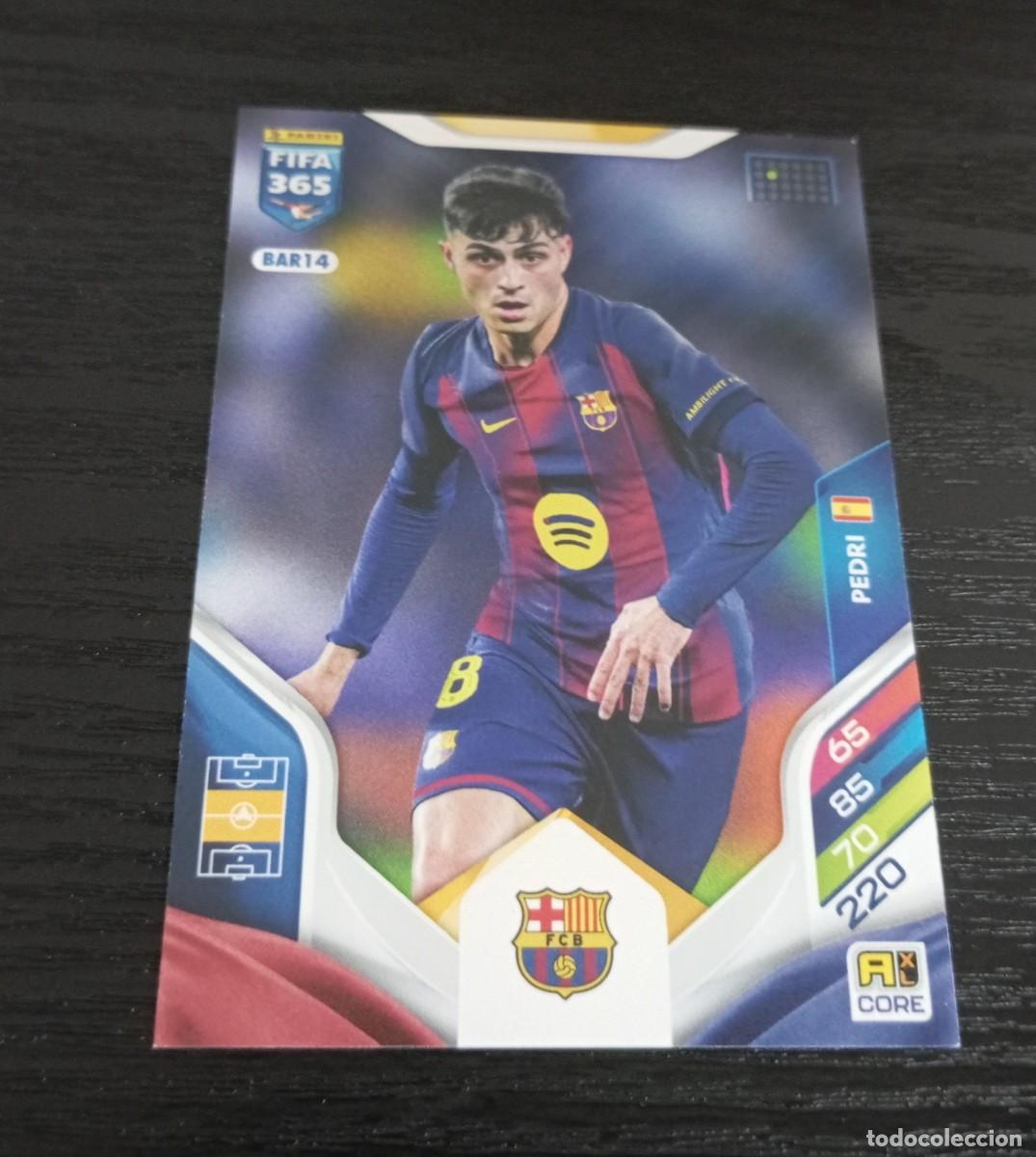 Cromos de f&uacute;tbol: -PANINI ADRENALYN FIFA 365 2026 : BAR14 PEDRI ( BARCELONA ) BAR 14