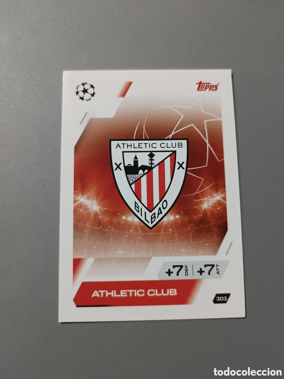 Cromos de Futebol: Escudo Athletic Club 303 - Match Attax 2025 2026 25 26