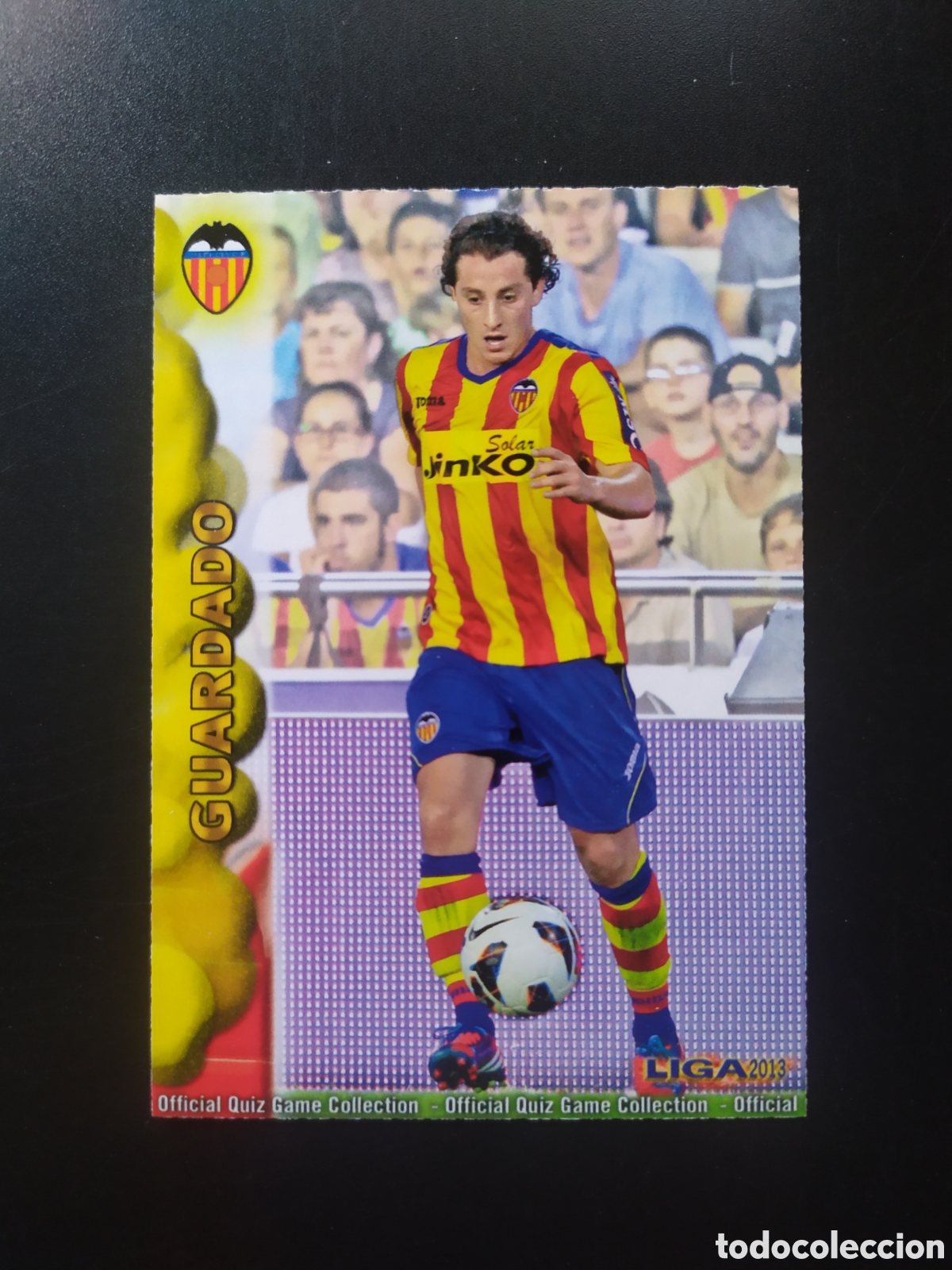 Cromos de f&uacute;tbol: Mundicromo fichas Liga 2012 2013 12 13 Guardado n&deg; 71 Valencia