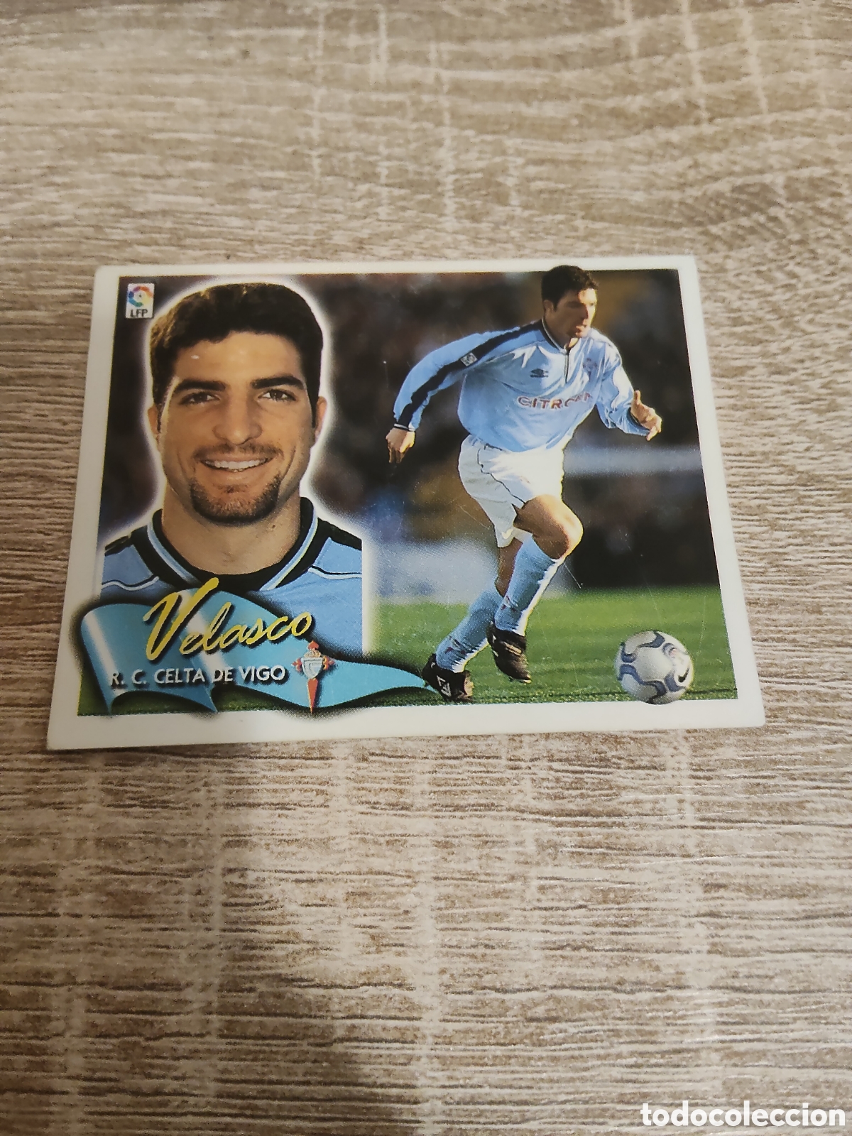 Cromos de F&uacute;tbol: Velasco Celta de Vigo liga 2000 2001 00 01 ediciones este