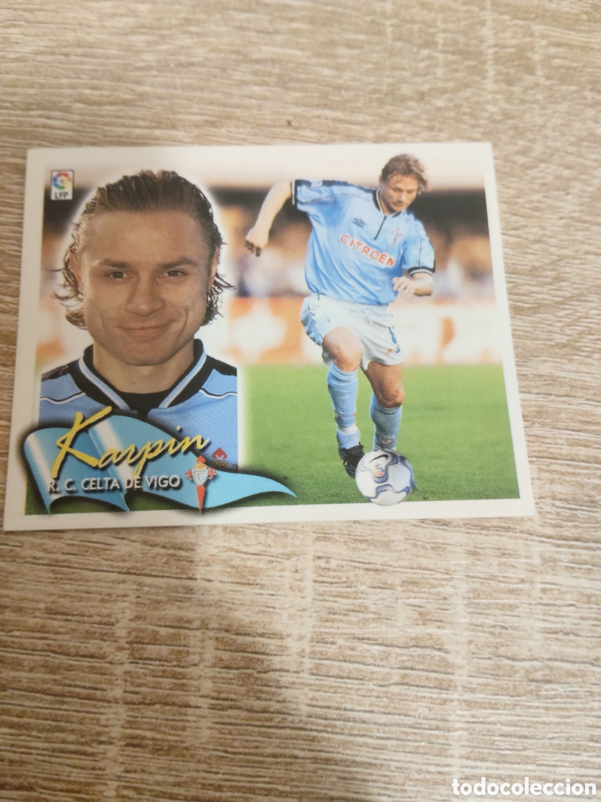 Cromos de F&uacute;tbol: Karpin Celta de Vigo liga 2000 2001 00 01 ediciones este