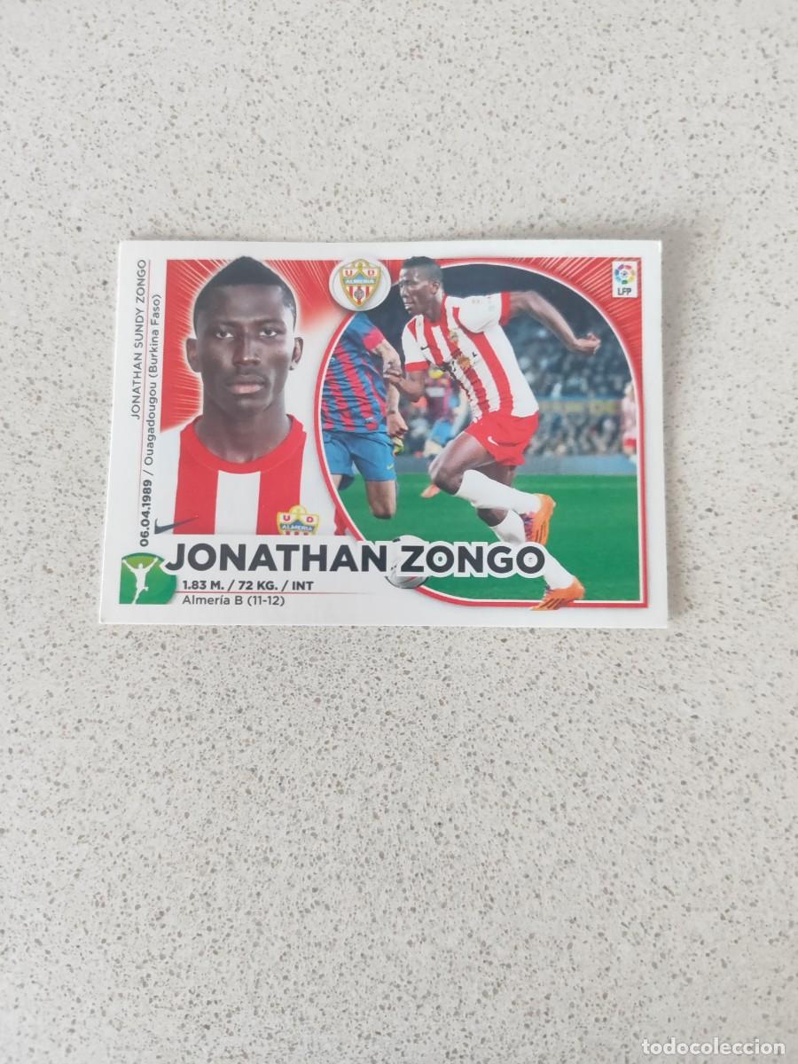 Fu&szlig;ball-Sticker: CROMO N&Uacute;MERO 15 JONATHAN ZONGO ALMER&Iacute;A. LIGA ESTE 14/15.