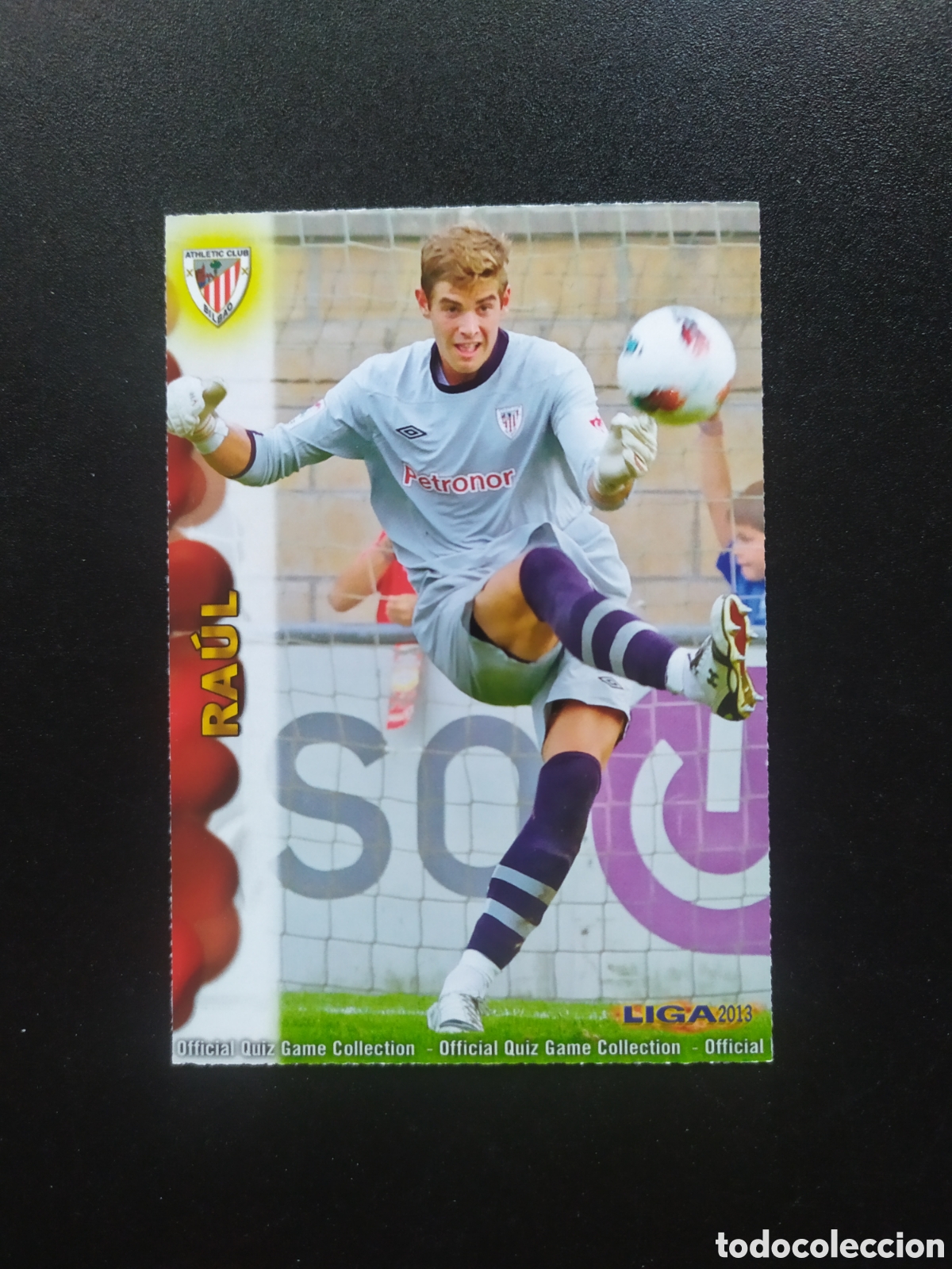 Cromos de f&uacute;tbol: Mundicromo fichas Liga 2012 2013 12 13 Raul n&deg; 248 Athletic Bilbao