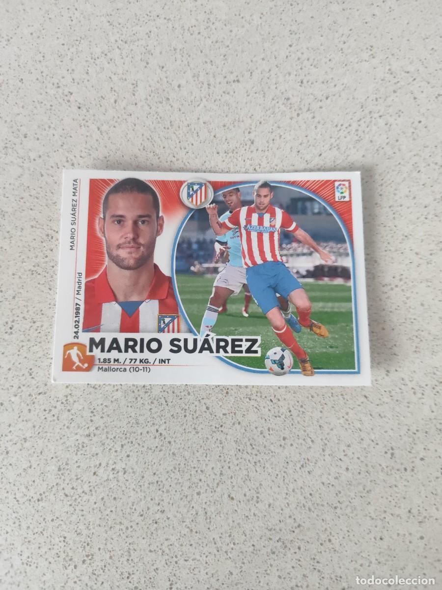 Fu&szlig;ball-Sticker: CROMO N&Uacute;MERO 11 MARIO SU&Aacute;REZ ATL&Eacute;TICO DE MADRID. LIGA ESTE 14/15.
