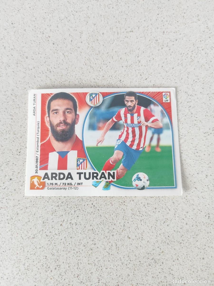 Figurine di Calcio: CROMO N&Uacute;MERO 13 ARDA TURAN ATL&Eacute;TICO DE MADRID. LIGA ESTE 14/15.