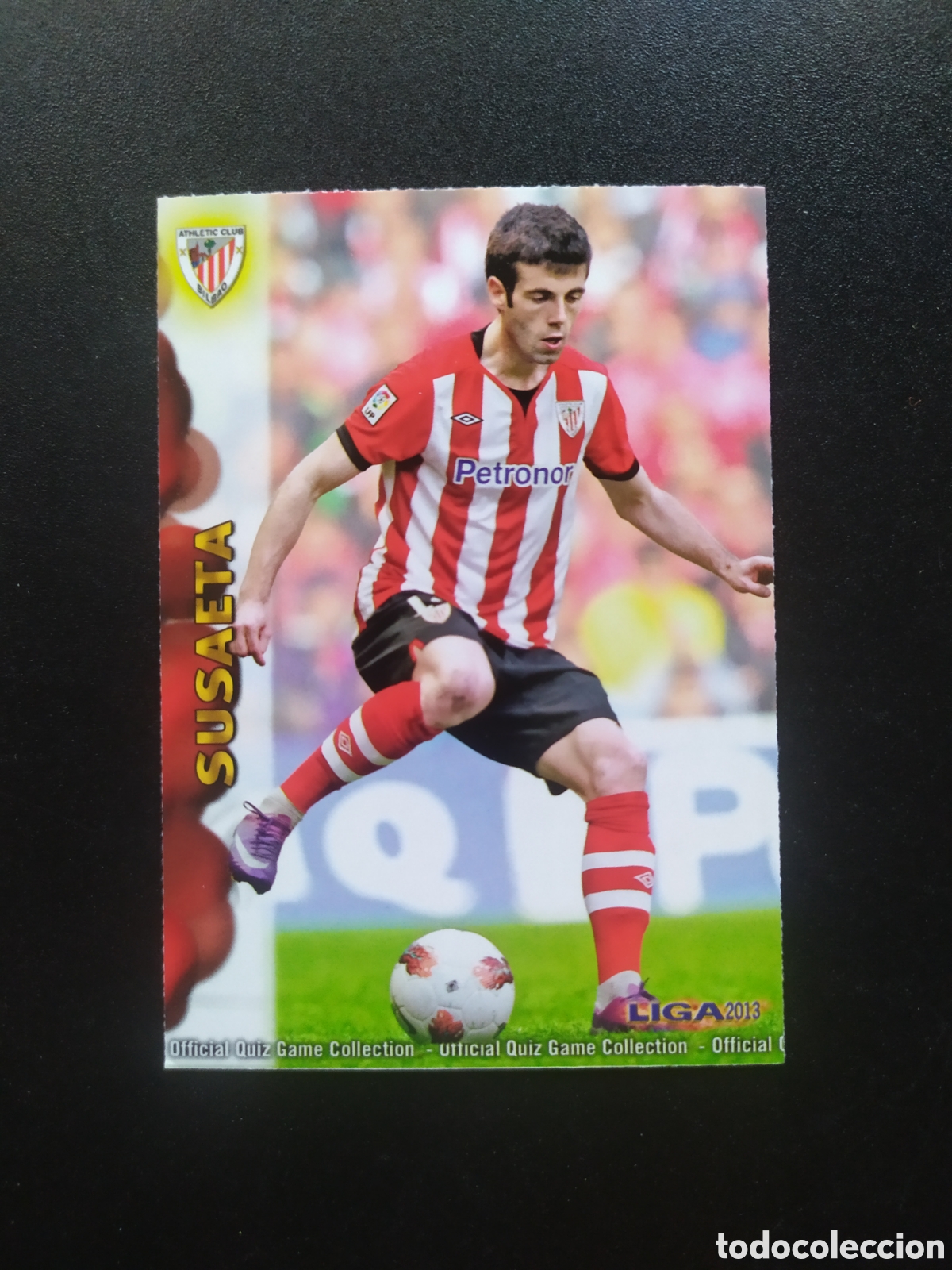 Cromos de f&uacute;tbol: Mundicromo fichas Liga 2012 2013 12 13 Susaeta n&deg; 255 Athletic Bilbao