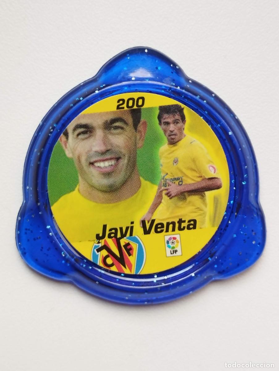Figurine di Calcio: TAZO KRAK KRAKS LIGA PANINI 06 07 2006 2007 VILLARREAL 200 JAVI VENTA