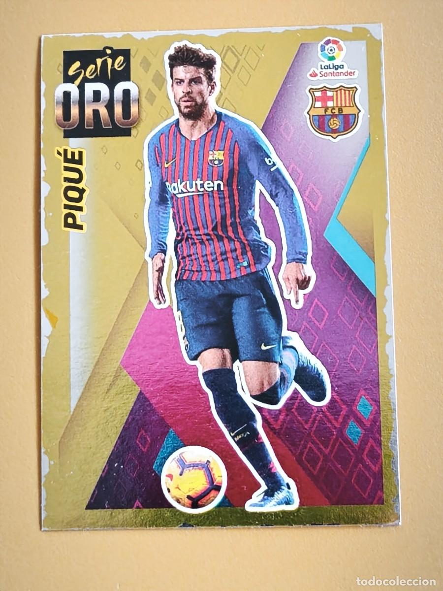 Figurine di Calcio: pique, liga 2019 20 serie oro