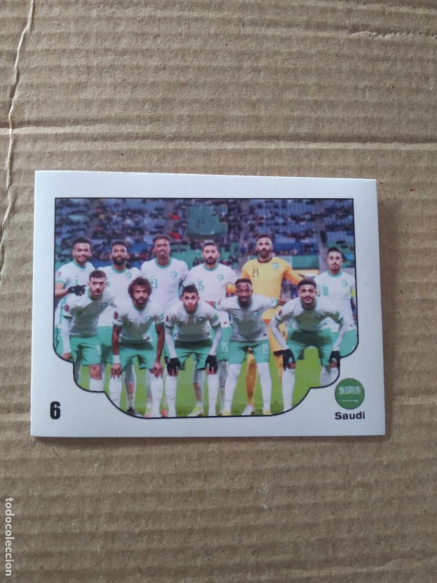 Cromos de Futebol: 6 EQUIPO PLANTILLA ARABIA SAUDITA CROMO FUTBOL ARABIAN GULF CUP 2025 COPA GOLFO ARABIA 25 HORUS