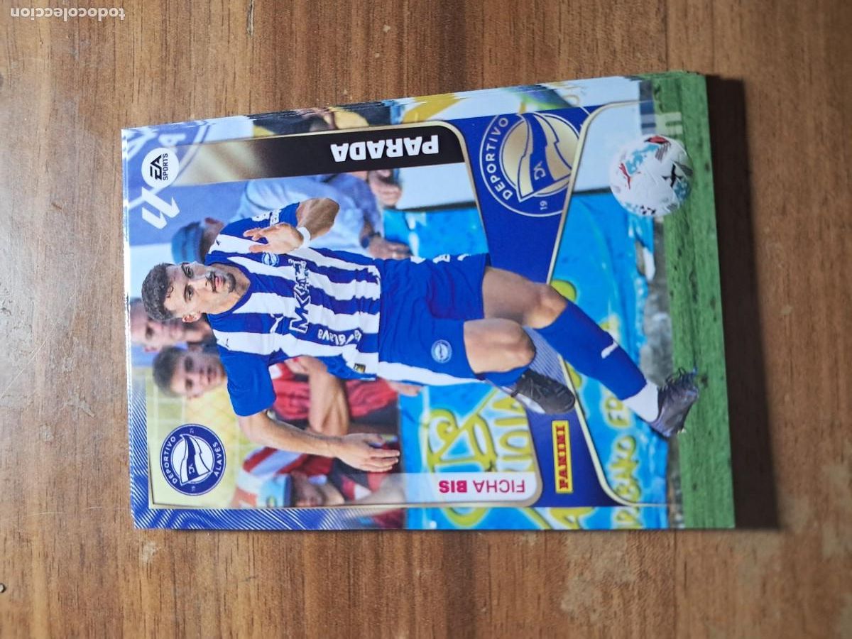 Football Stickers: CARD MEGACRACKS TEMPORADA 25/26: FICHA BIS PARADA, N&deg; 25 BIS