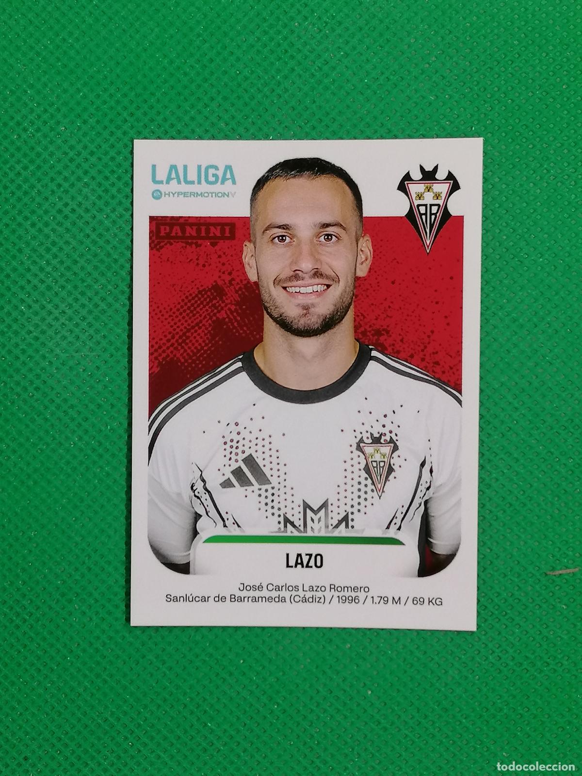 Cromos de f&uacute;tbol: 18 B 18B LAZO ALBACETE ⚽ PANINI LIGA HYPERMOTION 25 26 2025 2026 ⚽