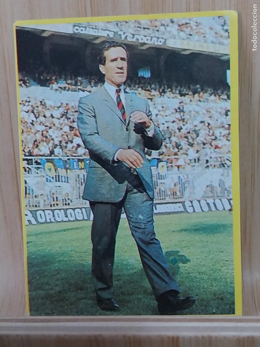 Cromos de F&uacute;tbol: HELENIO HERRERA MUNDIAL ESPA&Ntilde;A 82 A&Ntilde;O 1982 *-*****-* CROMO YOGUR DANONE SIN PEGAR NUNCA ORIGINAL