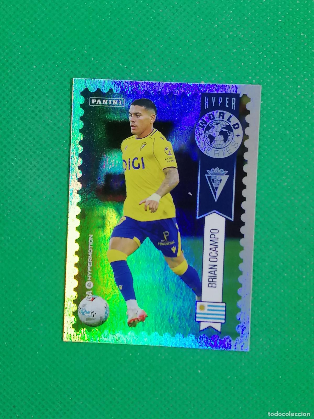 Cromos de F&uacute;tbol: 440 BRIAN OCAMPO CADIZ HYPER WORLD SERIES ⚽ PANINI LIGA HYPERMOTION 25 26 2025 2026 ⚽