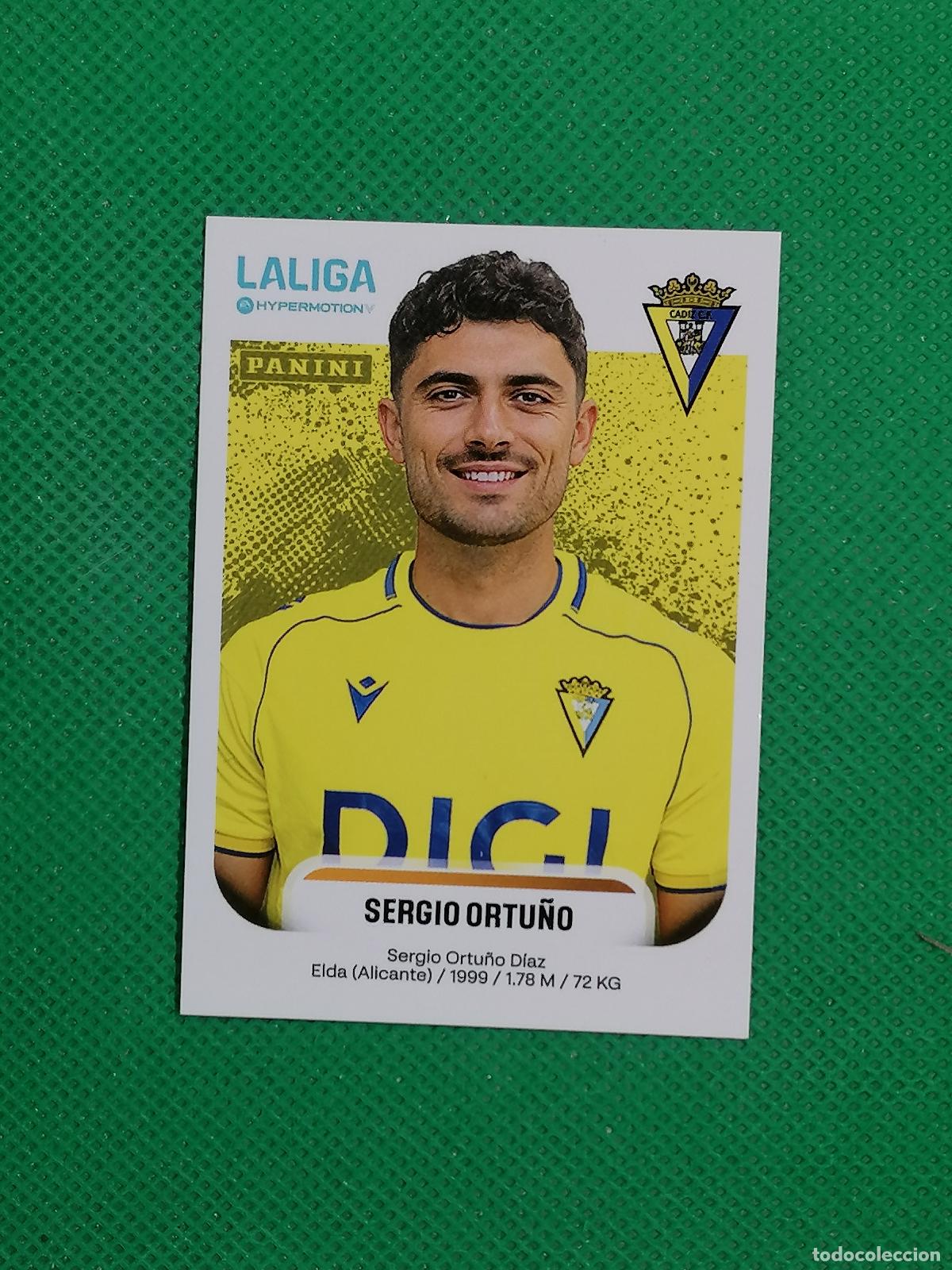 Cromos de F&uacute;tbol: 90 SERGIO ORTU&Ntilde;O CADIZ ⚽ PANINI LIGA HYPERMOTION 25 26 2025 2026 ⚽