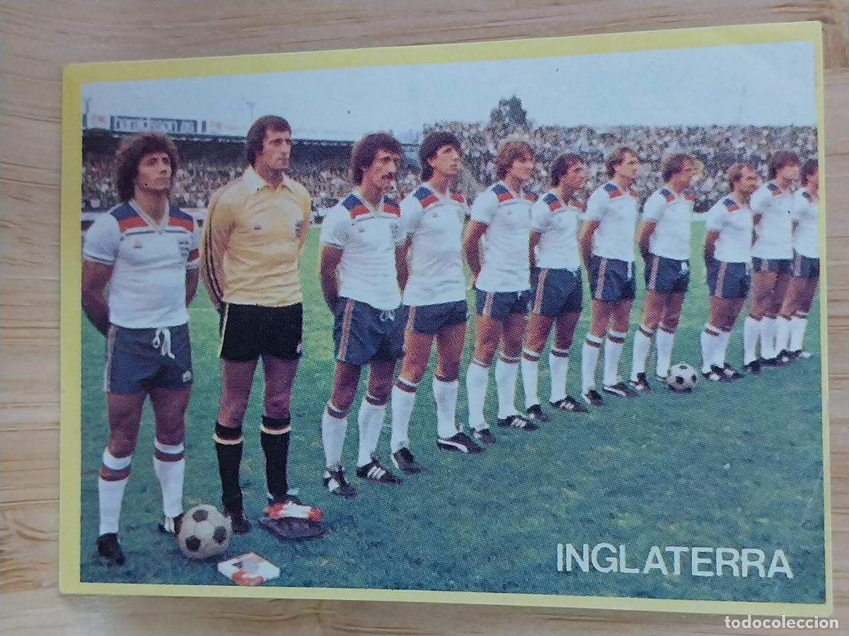 Cromos de F&uacute;tbol: INGLATERRA MUNDIAL ESPA&Ntilde;A 82 A&Ntilde;O 1982 *-.......-* CROMO 54 YOGUR DANONE SIN PEGAR NUNCA ORIGINAL