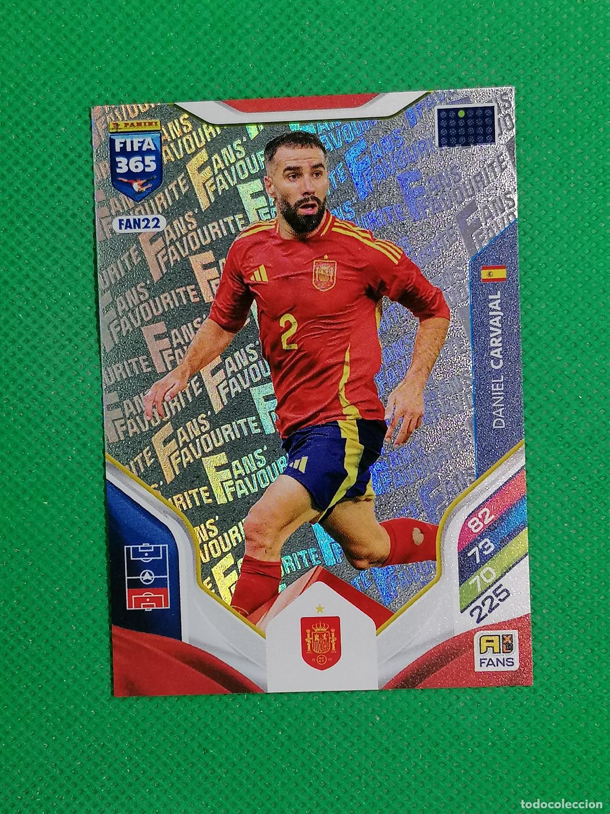 Cromos de F&uacute;tbol: FAN22 DANIEL CARVAJAL ESPA&Ntilde;A FANS FAVOURITE ⚽ PANINI ADRENALYN FIFA 365 2025 2026 25 26 ⚽