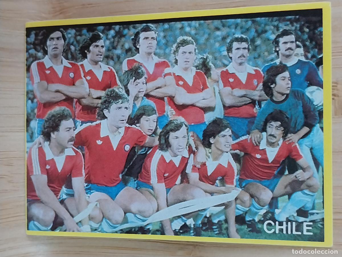 Cromos de F&uacute;tbol: CHILE MUNDIAL ESPA&Ntilde;A 82 A&Ntilde;O 1982 *-.....* CROMO 46 YOGUR DANONE SIN PEGAR NUNCA ORIGINAL