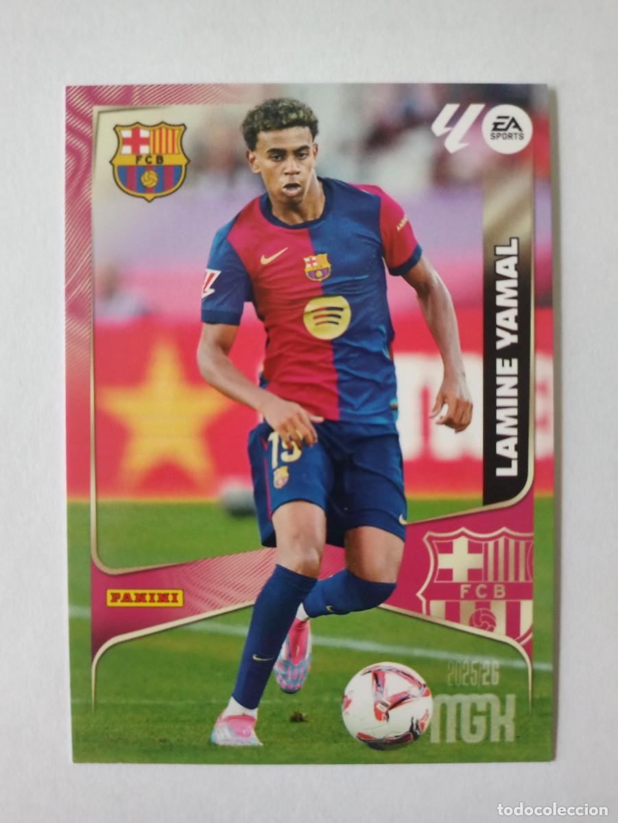 Cromos de F&uacute;tbol: CARD 88 LAMINE YAMAL FC BARCELONA BAR&Ccedil;A SPAIN - LIGA MEGACRACKS MGK PANINI 2025 2026 25 26 F&Uacute;TBOL