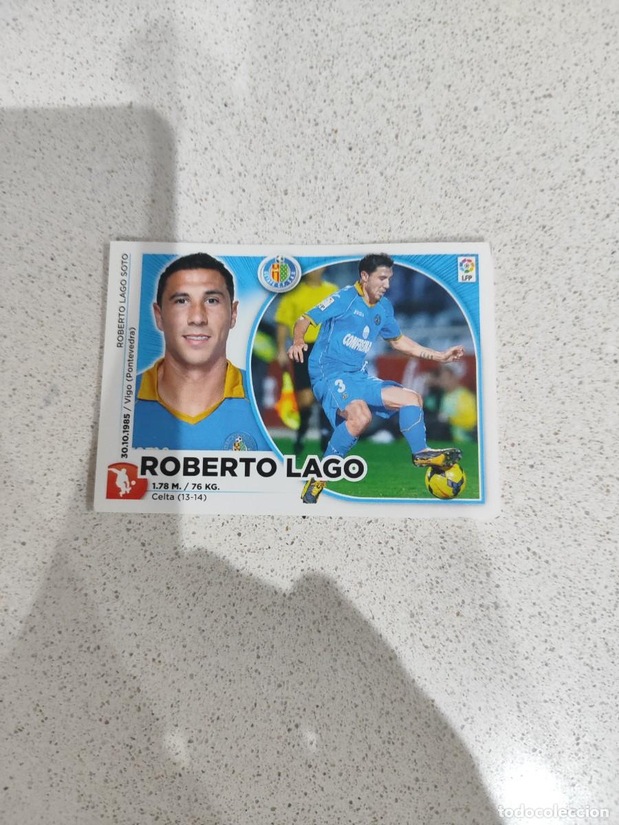 Fu&szlig;ball-Sticker: CROMO N&Uacute;MERO 7 ROBERTO LAGO GETAFE. LIGA ESTE 14/15.