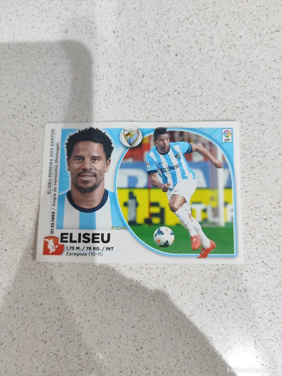 Figurine di Calcio: CROMO N&Uacute;MERO 8 ELISEU M&Aacute;LAGA. LIGA ESTE 14/15.