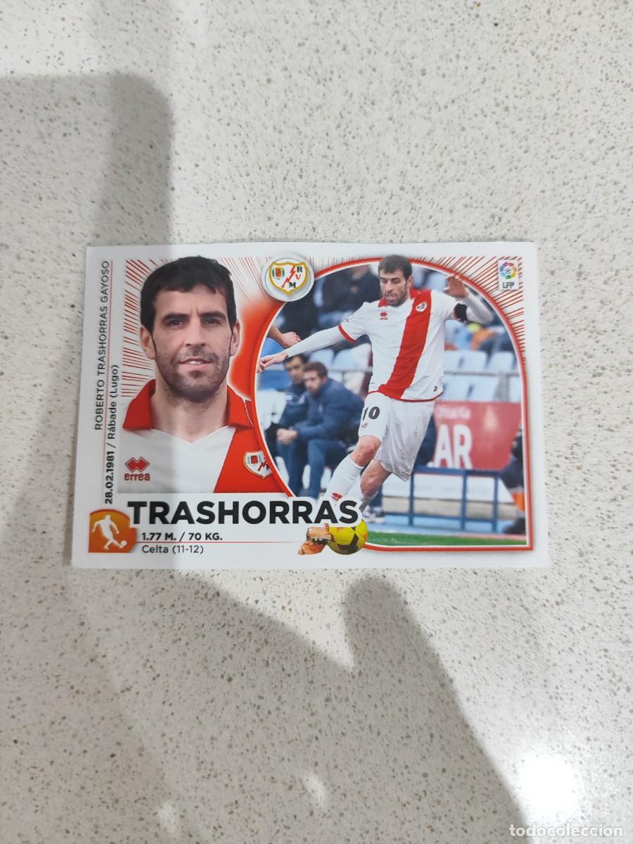 Cromos de Futebol: CROMO N&Uacute;MERO 11 TRASHORRAS RAYO VALLECANO. LIGA ESTE 14/15.