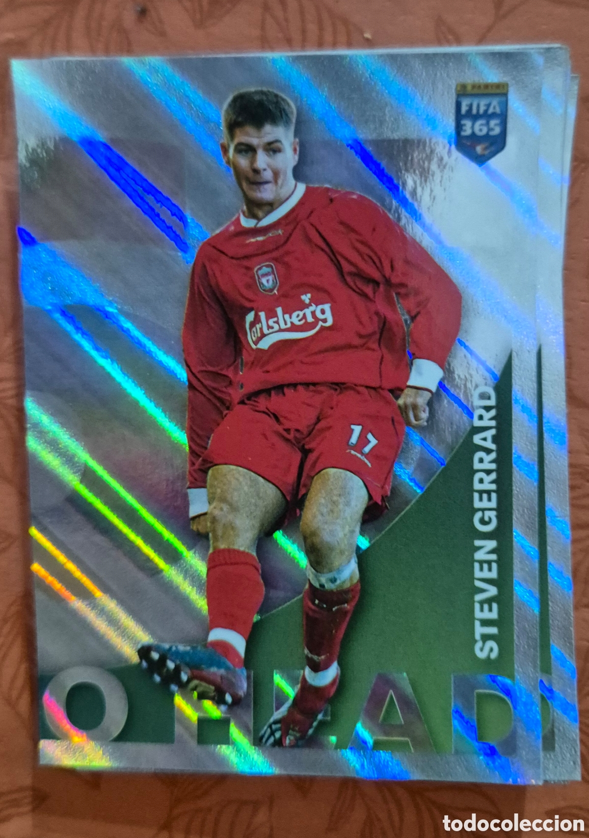 Cromos de F&uacute;tbol: Gerrard liverpool ohead fifa 365 2026 sticker