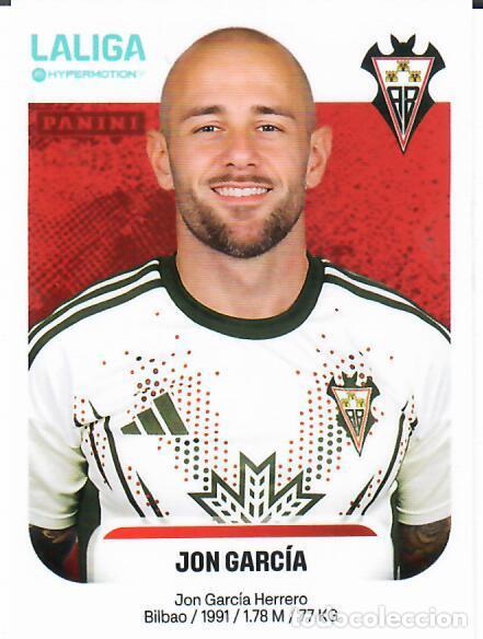 Fu&szlig;ball-Sticker: PANINI HYPERMOTION 2025-26 (25 - 26) - N&ordm; 7 - JON GARC&Iacute;A - ALBACETE