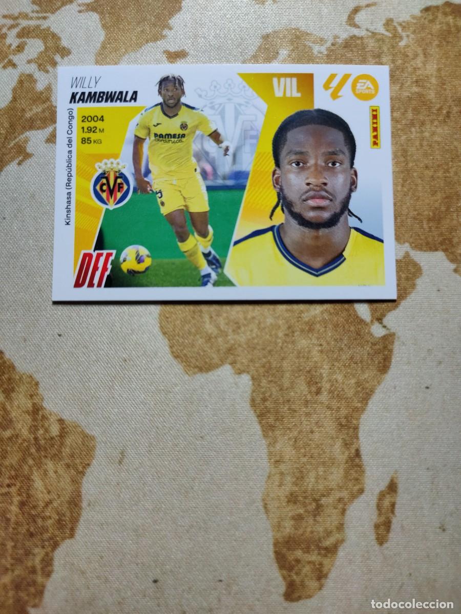 Fu&szlig;ball-Sticker: Liga Este Villarreal 8 KAMBWALA 2025-26 25 26