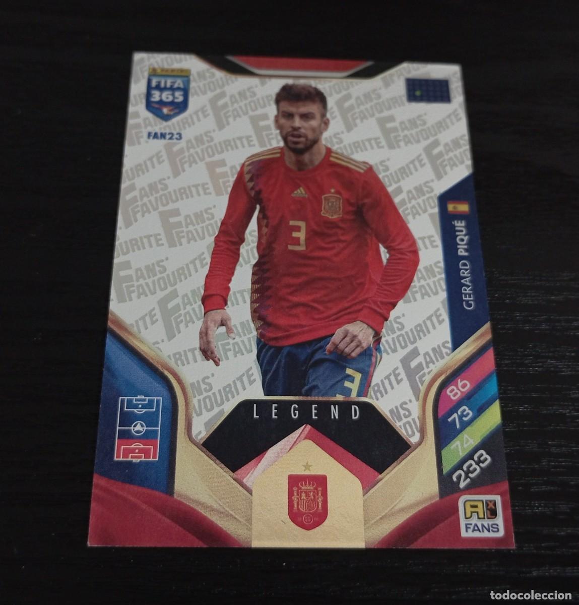 Cromos de f&uacute;tbol: -PANINI ADRENALYN FIFA 365 2026 : FAN23 PIQUE ( ESPA&Ntilde;A ) FAN 23