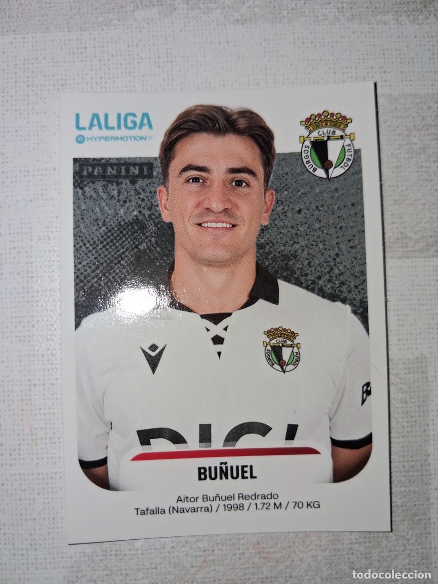 Figurine di Calcio: Liga Hypermotion 25/26 2025 2026 Sin Pegar Burgos 63 Bu&ntilde;uel