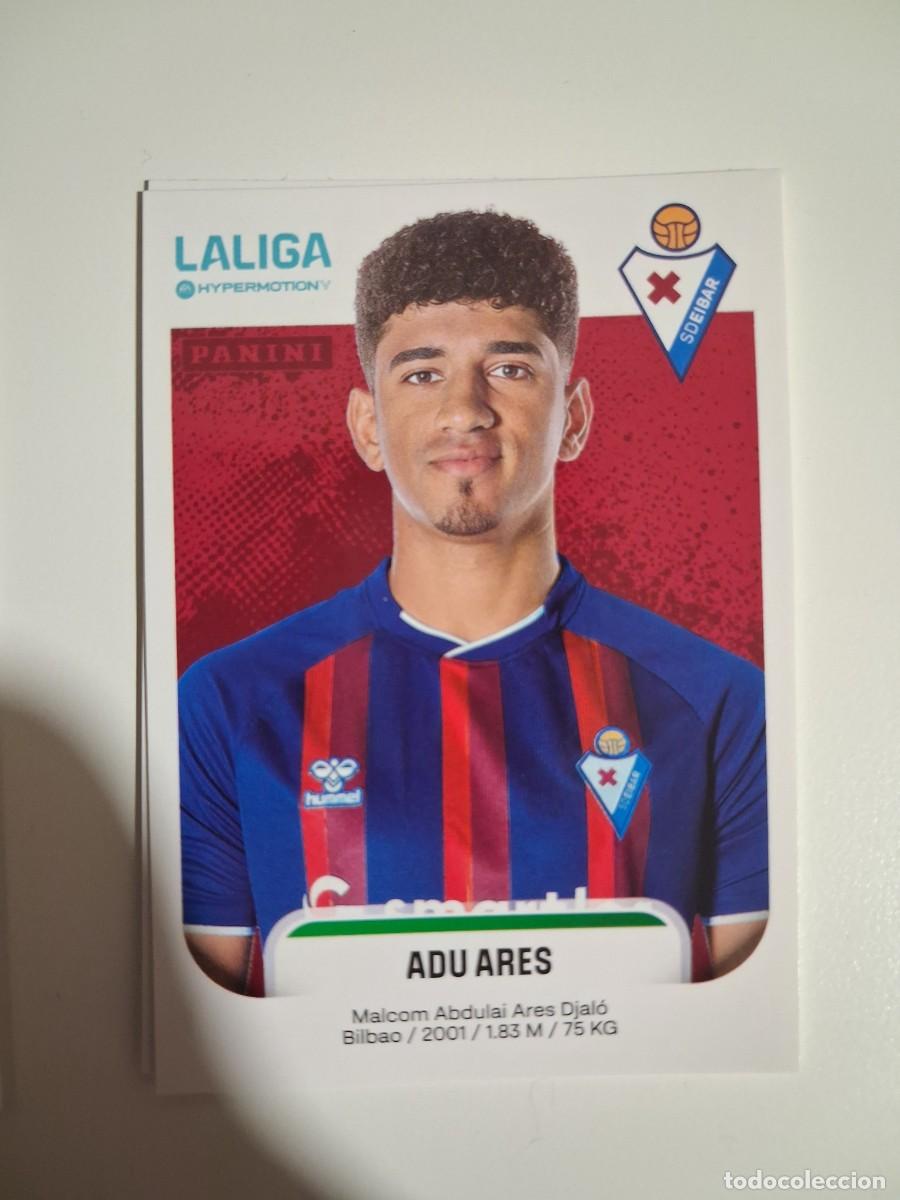 Figurine di Calcio: Liga Hypermotion 25/26 2025 2026 Sin Pegar Eibar 208B Adu Ares