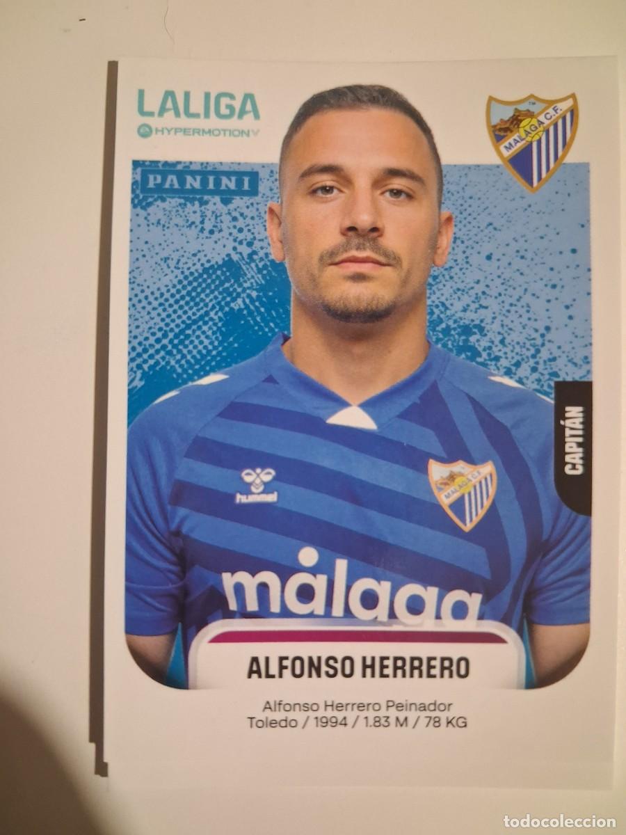 Figurine di Calcio: Liga Hypermotion 25/26 2025 2026 Sin Pegar Malaga 289 Alfonso Herrero