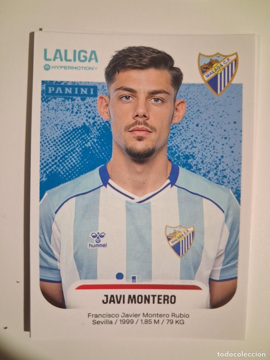 Fu&szlig;ball-Sticker: Liga Hypermotion 25/26 2025 2026 Sin Pegar Malaga 293 Javi Montero