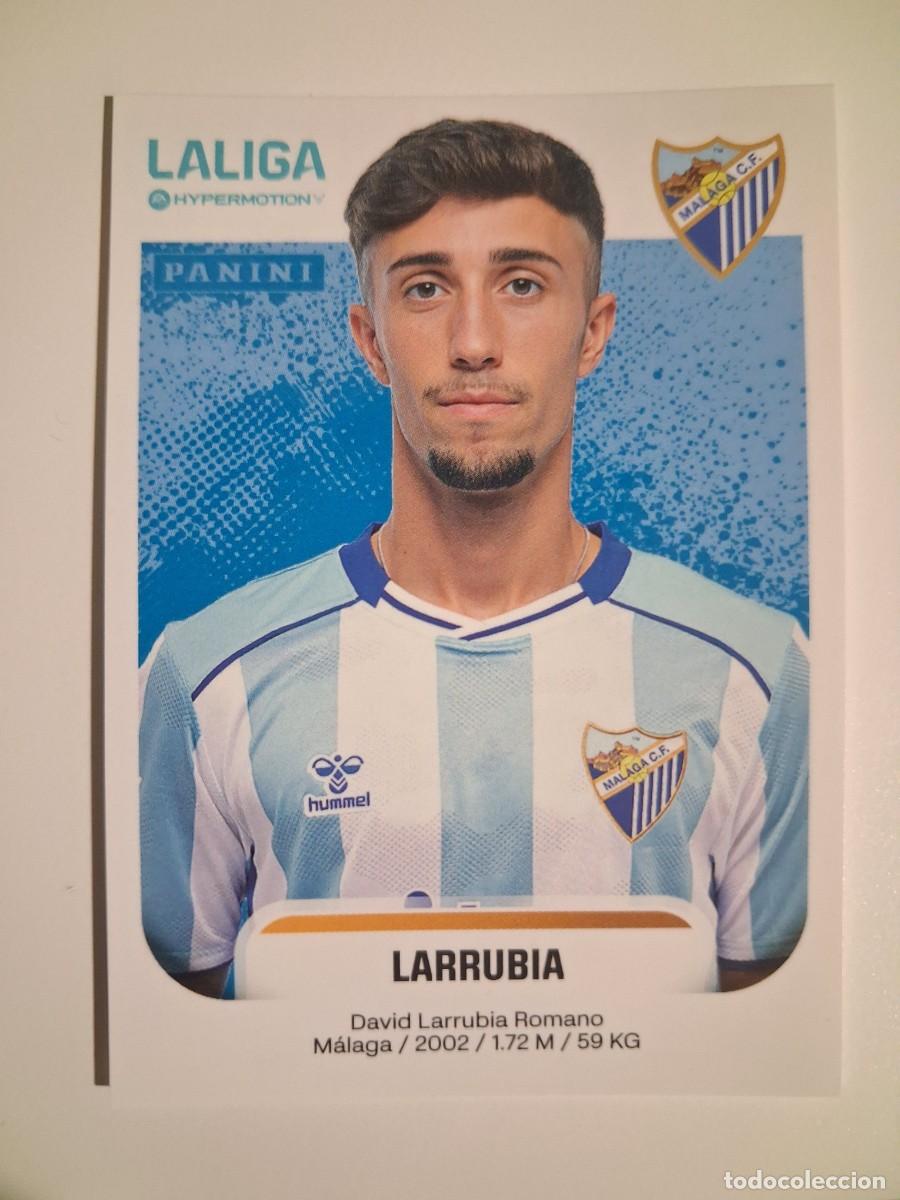 Figurine di Calcio: Liga Hypermotion 25/26 2025 2026 Sin Pegar Malaga 301 Larrubia