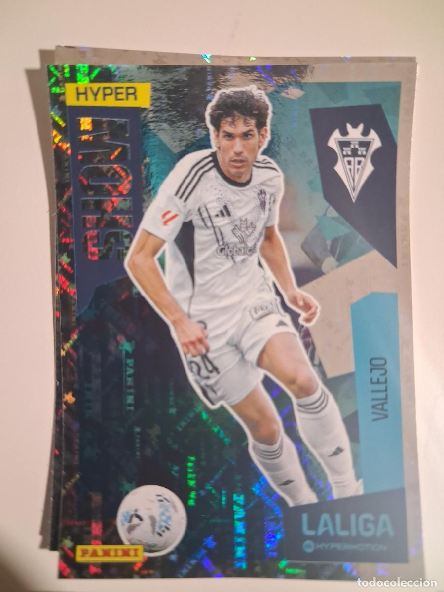 Figurine di Calcio: Liga Hypermotion 25/26 2025 2026 Sin Pegar Hyper Show 434 Vallejo Albacete