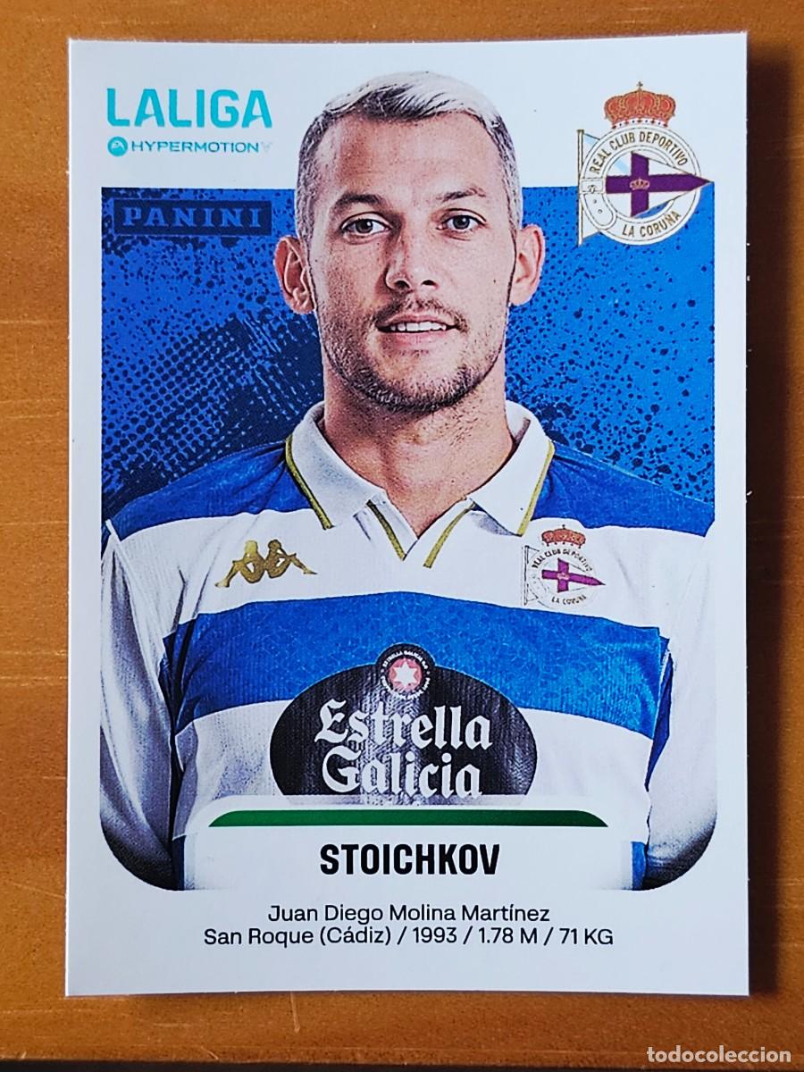Cromos de f&uacute;tbol: 189B Stoichkov, Deportivo de la Coru&ntilde;a, Liga Hypermotion 2&ordf; Divisi&oacute;n Panini 2025 2026 25 26 189 B
