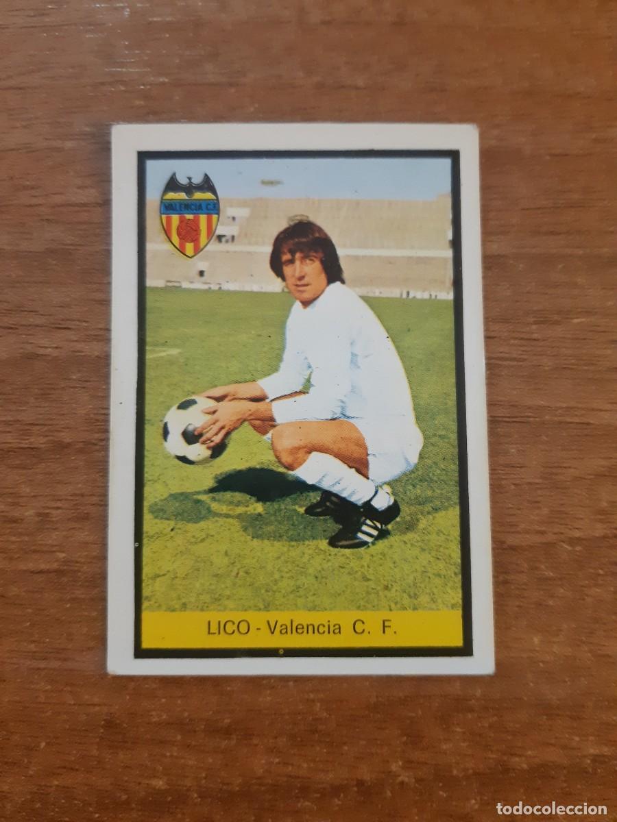 Cartes &agrave; collectionner de Football: Lico (Valencia) Campeonato Liga 72-73 ed. FHER 1972 1973. Nunca pegado, sin pegar