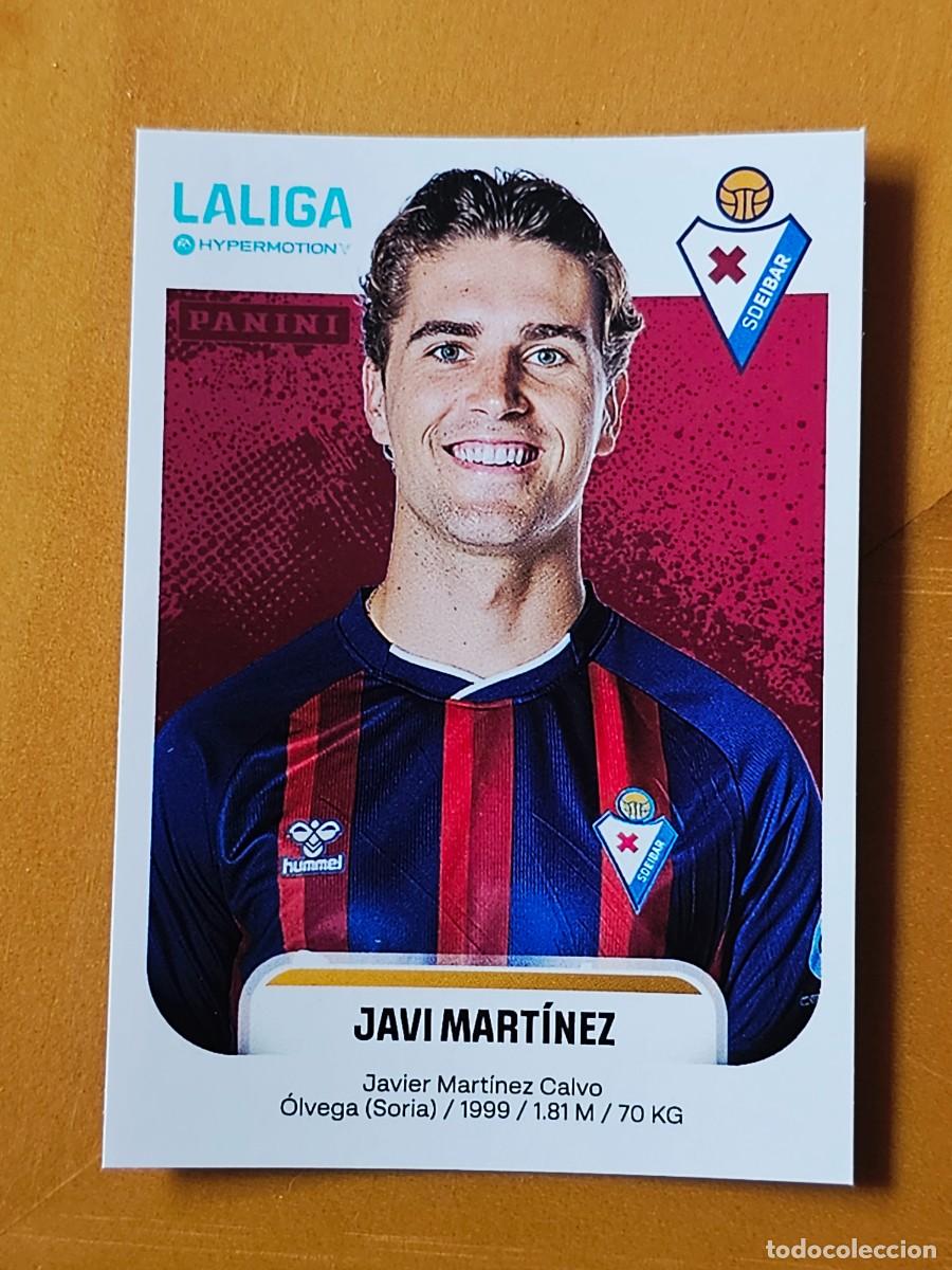 Figurine di Calcio: 203 Javi Mart&iacute;nez, SD Eibar, Liga Hypermotion 2&ordf; Divisi&oacute;n Panini 2025 2026 25 26