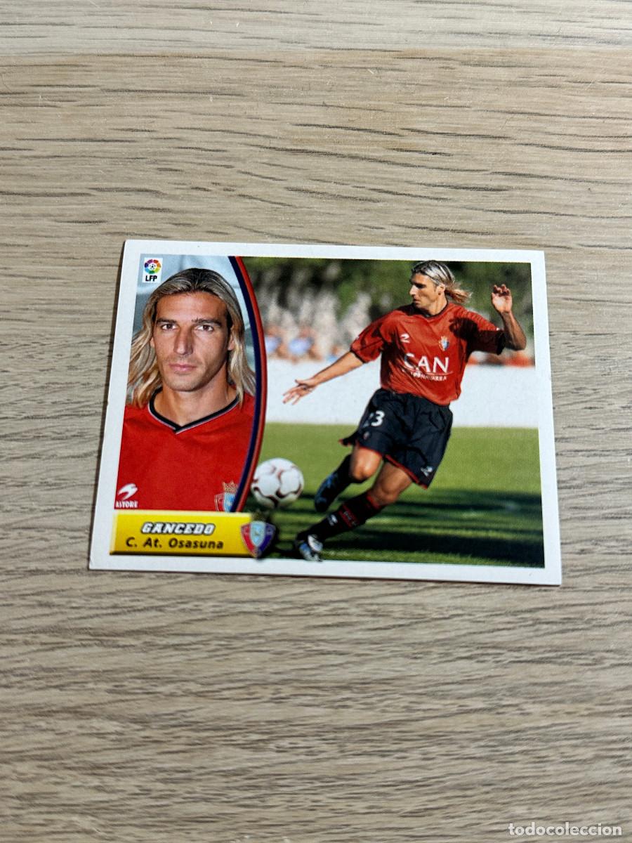 Cromos de f&uacute;tbol: GANCEDO OSASUNA 2003 2004 EDICIONES ESTE CROMO SIN PEGAR