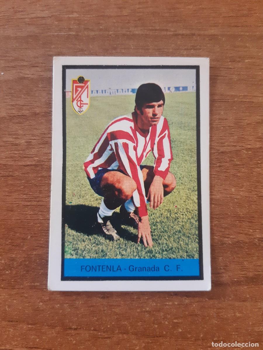 Figurine di Calcio: Fontela (Granada) Campeonato Liga 72-73 ed. FHER 1972 1973. Nunca pegado, sin pegar