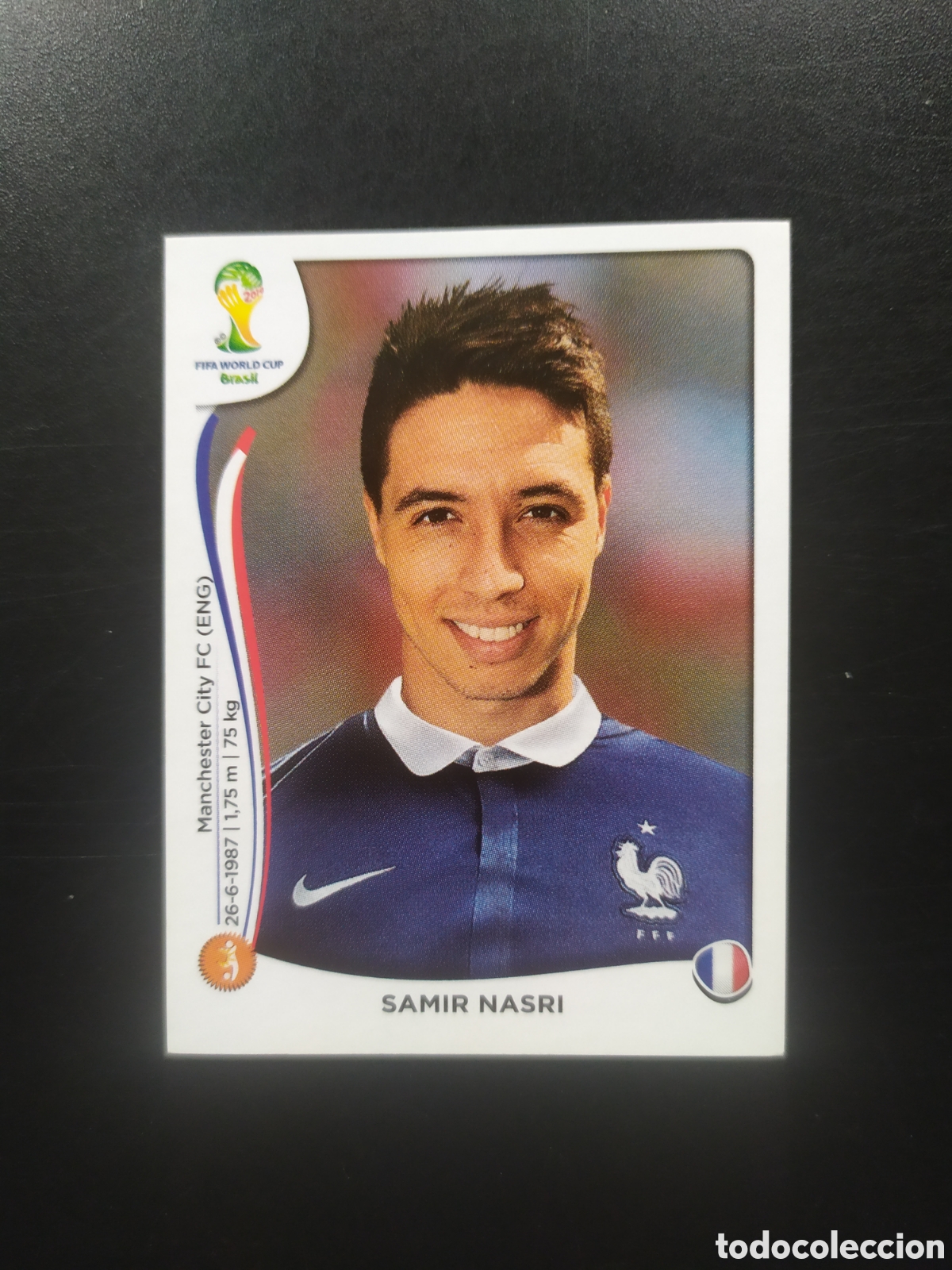 Fu&szlig;ball-Sticker: Mundial FIFA Brasil 2014 Panini Nasri n&deg; 388 Francia
