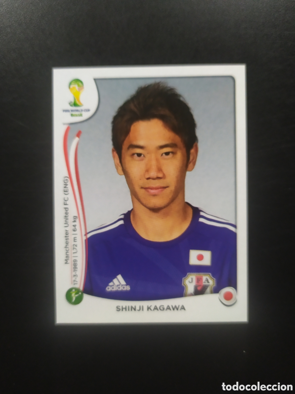 Cromos de f&uacute;tbol: Mundial FIFA Brasil 2014 Panini Kagawa n&deg; 256 Jap&oacute;n