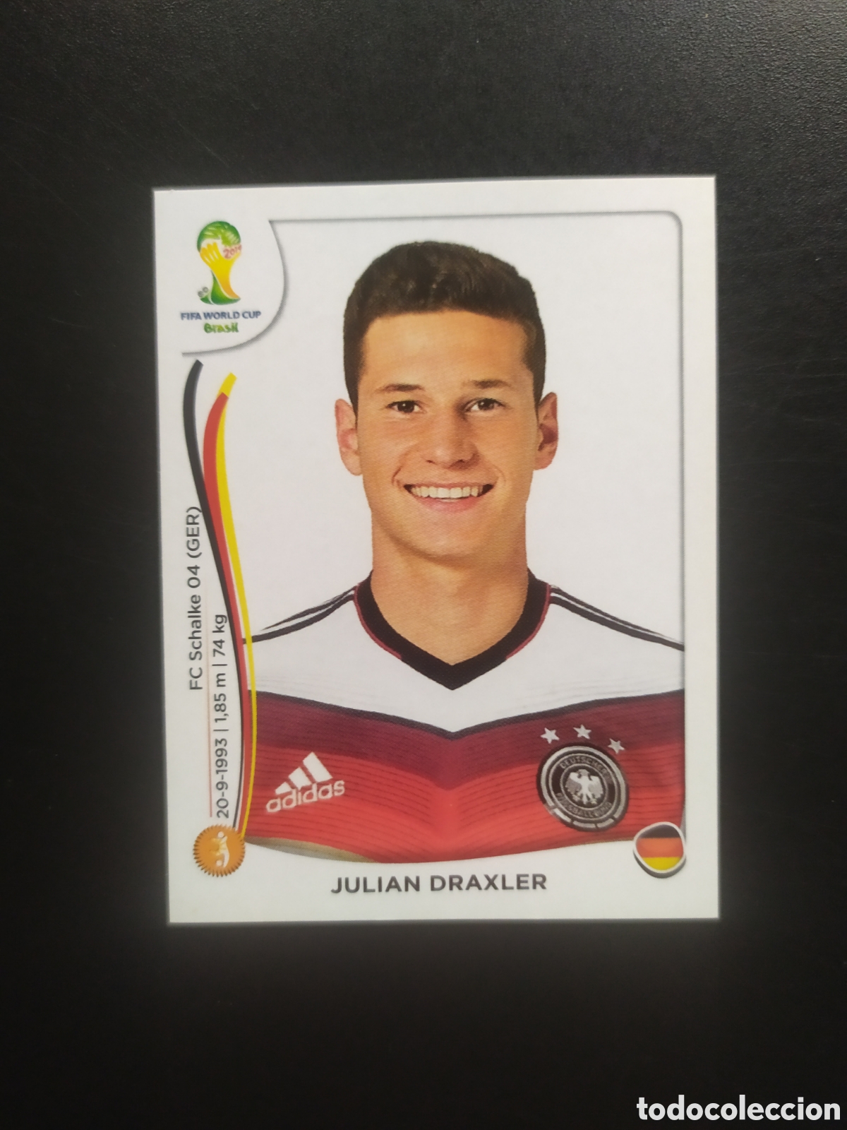 Cromos de F&uacute;tbol: Mundial FIFA Brasil 2014 Panini Draxler n&deg; 501 Alemania