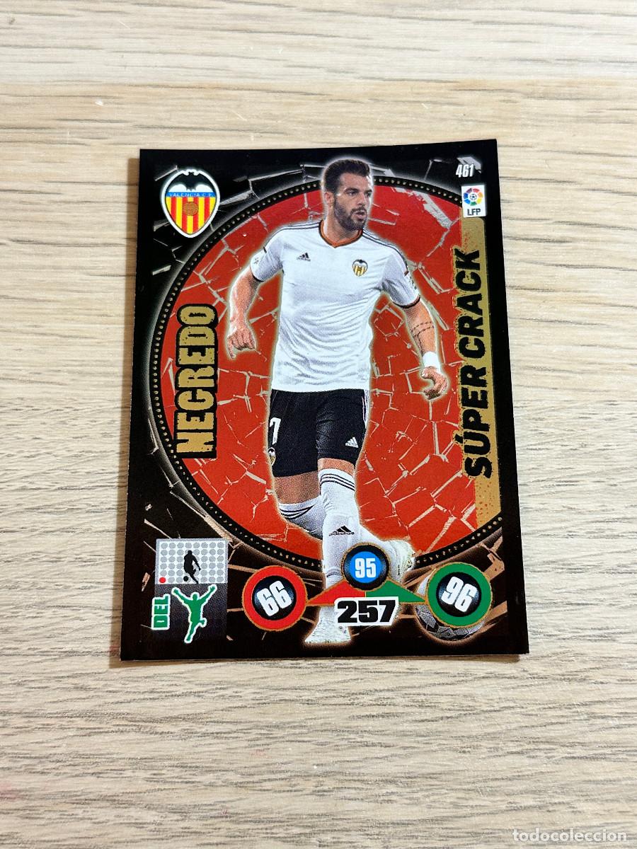 Cromos de f&uacute;tbol: NEGREDO n&ordm; 461 SUPER CRACK VALENCIA ADRENALYN XL 2014 2015 PANINI 14 15