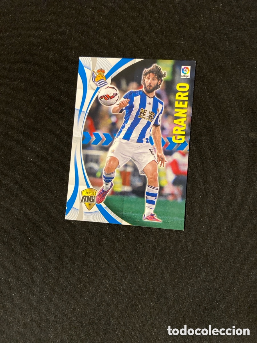 Fu&szlig;ball-Sticker: GRANERO 419 (REAL SOCIEDAD) PANINI MEGACRACKS 2015-2016 15 16 CROMO CARTA M-2