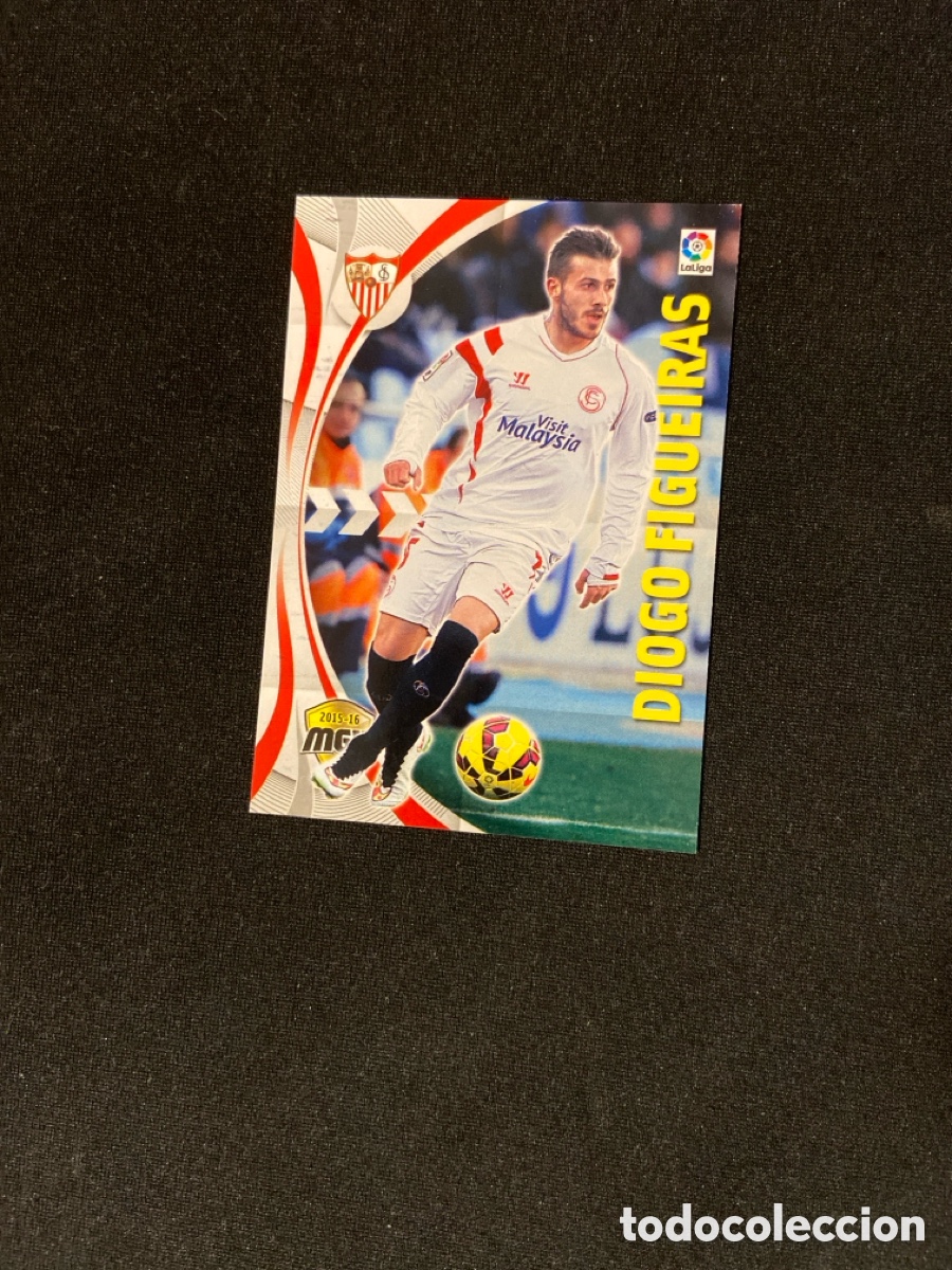 Fu&szlig;ball-Sticker: DIOGO FIGUEIRAS 438 (SEVILLA) PANINI MEGACRACKS 2015-2016 15 16 CROMO CARTA M-2