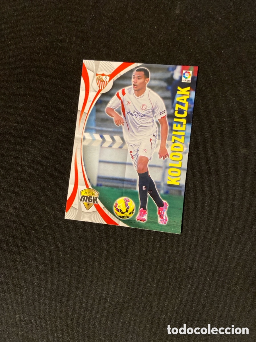 Figurine di Calcio: KOLODZIEJCZAK 441 (SEVILLA) PANINI MEGACRACKS 2015-2016 15 16 CROMO CARTA M-2